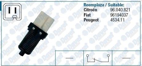 FAE 24440 Fren Musuru P206-P607-Partner-P406 Ym-P307-P807-Expert-P106 Ym-Saxo-Jumpy-C8-C3-C5-Ax-Zx-Berlingo-Xsara Picasso <--03